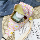 Women Daisy Printed Casual Chest Bag Crossbody